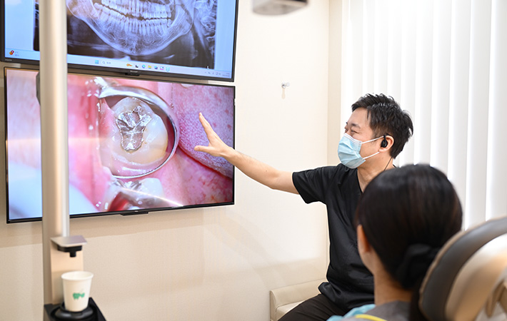 画像と動画を活用した説明をすることで、患者さんとの信頼関係を築く